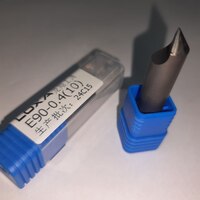 Поликристаллическая фреза для ЧПУ d10мм, угол 90°(LOXA)
